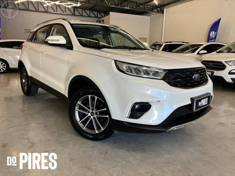 FORD - TERRITORY 1.5 GTDI ECOBOOST SEL 16V 4P AUTOMÁTICO - 2020/2021 - BRANCA - R$ 117.900,00