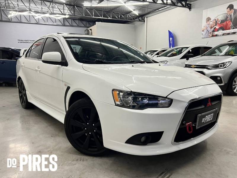 MITSUBISHI - LANCER 2.0 GT 16V 4P AUTOMÁTICO - 2013/2014 - BRANCA - R$ 68.900,00