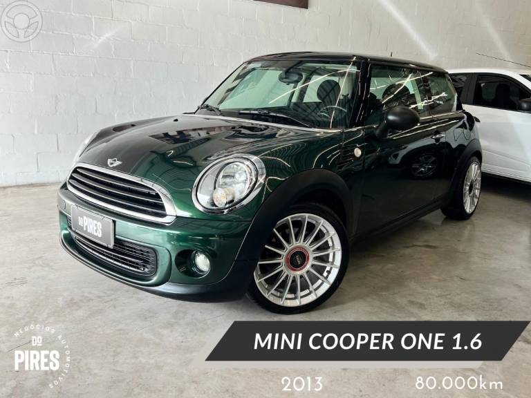 MINI - COOPER 1.6 ONE 16V 2P MANUAL - 2013/2013 - VERDE - R$ 61.900,00
