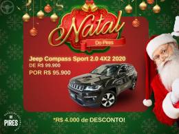 JEEP - COMPASS 2.0 16V FLEX SPORT AUTOMÁTICO - 2020/2020 - VERDE - R$ 95.900,00
