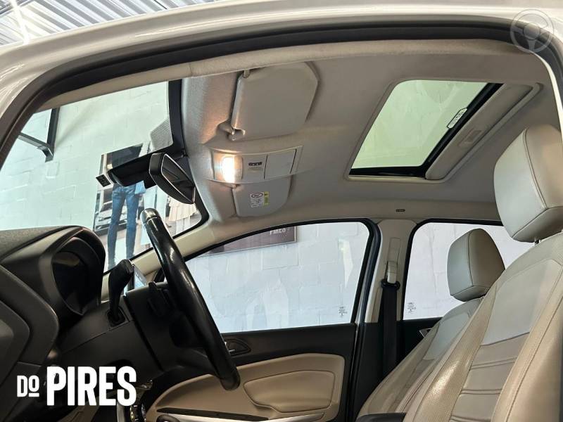 FORD - ECOSPORT 2.0 TITANIUM 16V FLEX 4P AUTOMÁTICO - 2018/2019 - BRANCA - R$ 81.900,00