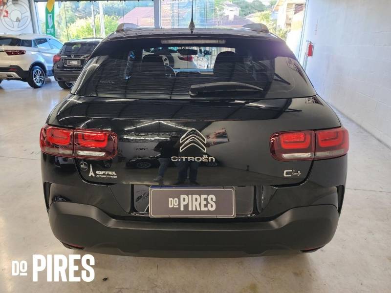 CITROËN - C4 CACTUS 1.6 VTI FEEL FLEX 4P AUTOMATICO - 2020/2021 - PRETA - R$ 73.900,00