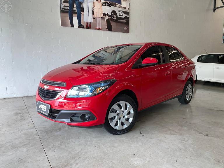 CHEVROLET - PRISMA 1.4 MPFI LT 8V FLEX 4P MANUAL - 2015/2015 - VERMELHA - R$ 52.900,00