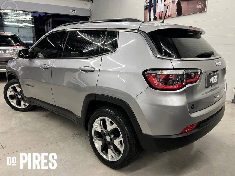 JEEP - COMPASS 2.0 16V FLEX LONGITUDE AUTOMÁTICO - 2018/2019 - PRATA - R$ 94.900,00