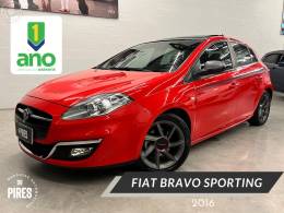 FIAT - BRAVO 1.8 SPORTING 16V FLEX 4P MANUAL - 2015/2016 - VERMELHA - R$ 64.900,00