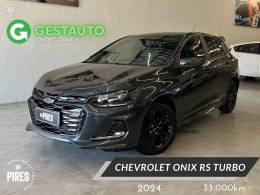 CHEVROLET - ONIX 1.0 HATCH RS 12V TURBO 4P AUTOMÁTICO - 2023/2024 - CINZA - R$ 94.900,00