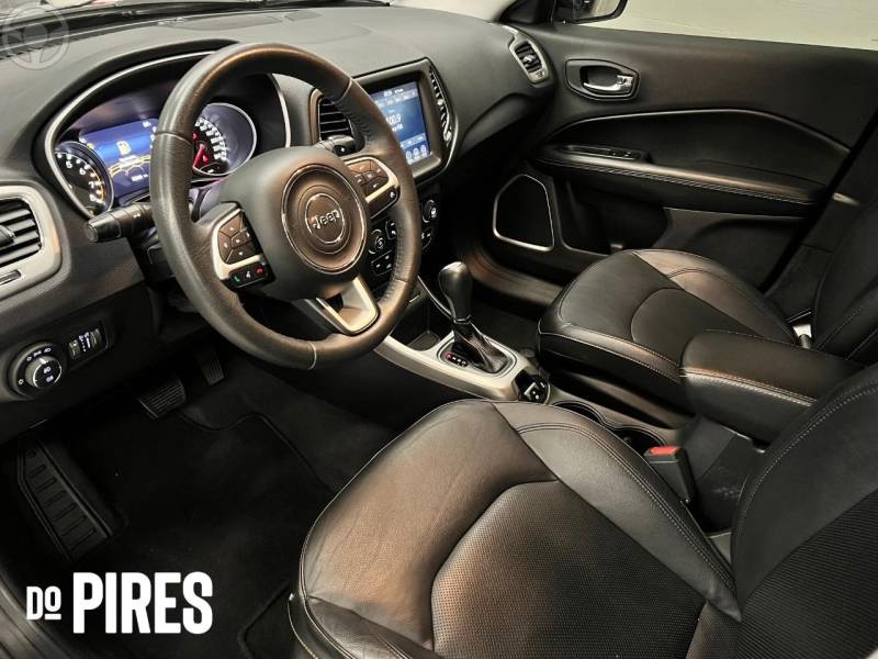JEEP - COMPASS 2.0 16V FLEX LONGITUDE AUTOMÁTICO - 2018/2019 - PRATA - R$ 99.900,00