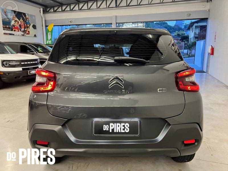 CITROËN - C3 1.6 LIVE PACK 16V FLEX 4P AUTOMÁTICO - 2023/2024 - CINZA - R$ 76.900,00