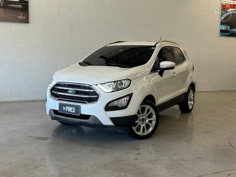 FORD - ECOSPORT 2.0 TITANIUM 16V FLEX 4P AUTOMÁTICO - 2018/2019 - BRANCA - R$ 81.900,00