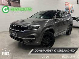 JEEP - COMMANDER 2.0 OVERLAND TD380 4X4 TURBO DIESEL 4P AUTOMÁTICO - 2021/2022 - CINZA - R$ 185.900,00