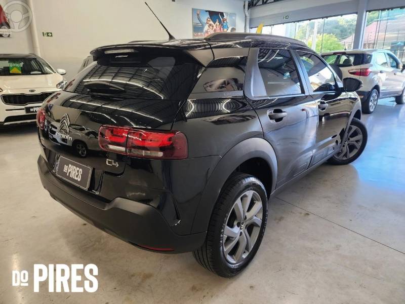 CITROËN - C4 CACTUS 1.6 VTI FEEL FLEX 4P AUTOMATICO - 2020/2021 - PRETA - R$ 73.900,00