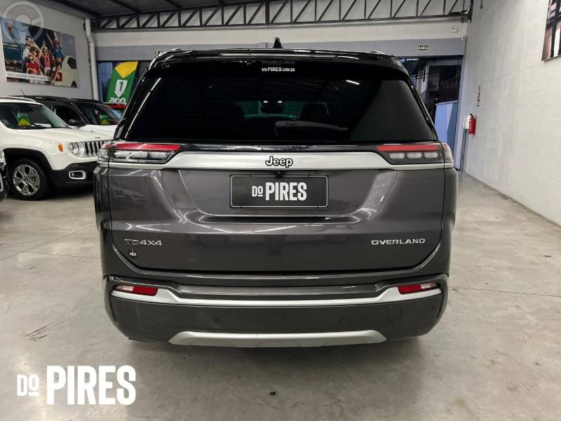 JEEP - COMMANDER 2.0 OVERLAND TD380 4X4 TURBO DIESEL 4P AUTOMÁTICO - 2021/2022 - CINZA - R$ 189.900,00