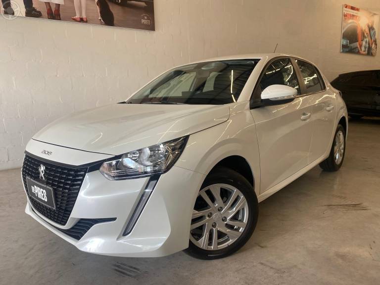 PEUGEOT - 208 1.6 ACTIVE 16V FLEX 4P AUTOMÁTICO - 2023/2023 - BRANCA - R$ 74.900,00